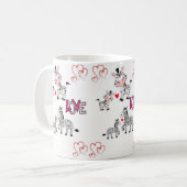 Valentinstag Tasse Tasse (Vorderseite Links)