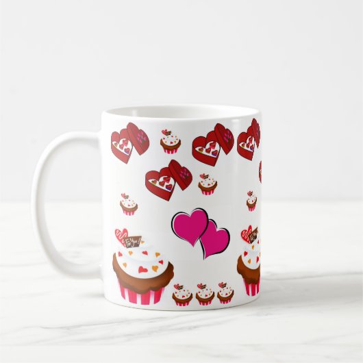 Valentinstag Tasse Tasse (Links)