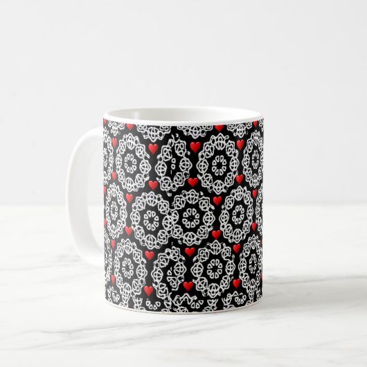 Valentinstag Tasse Tasse (Vorderseite Links)