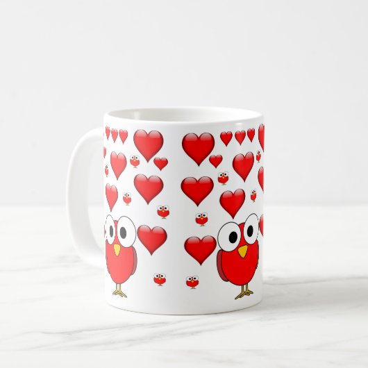 Valentinstag Tasse Tasse (Vorderseite Links)
