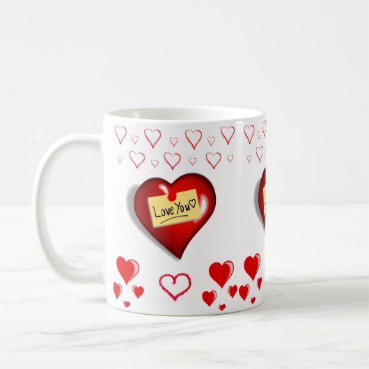 Valentinstag Tasse Tasse (Links)