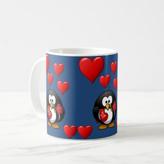 Valentinstag Tasse Tasse (Vorderseite Links)