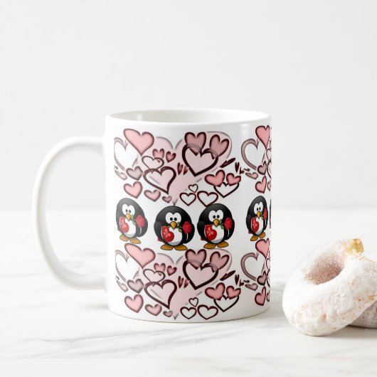 Valentinstag Tasse Tasse (Mit Donut)