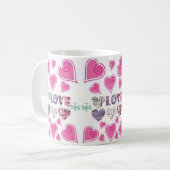 Valentinstag Tasse Tasse (Vorderseite Links)