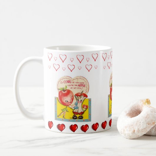 Valentinstag Tasse Tasse (Mit Donut)