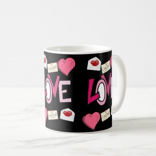 Valentinstag Tasse Tasse (VorderseiteRechts)