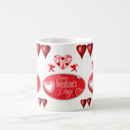 Valentinstag Tasse Tasse (Mittel)