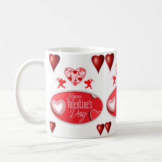 Valentinstag Tasse Tasse (Links)