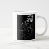 Valentinstag-Tasse - Trinken Sie die Liebe Jumbo-Tasse (Rechts)