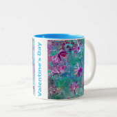 Valentinstag-Tasse Zweifarbige Tasse (VorderseiteRechts)