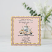 Valentinstag Tea Party (Stehend Vorderseite)