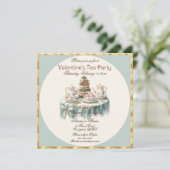 Valentinstag Tea Party (Stehend Vorderseite)