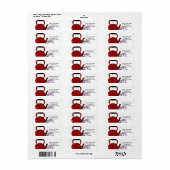 Valentinstag Tea Party Chic Party Einladung (Vorne)