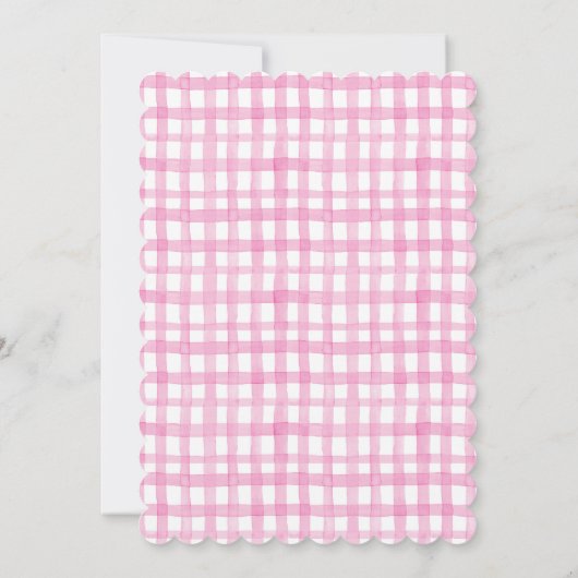 Valentinstag Tea Party Einladung (Rückseite)