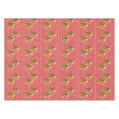 Valentinstag Teddy Bear Tischdecke (Vorderseite (Horizontal))