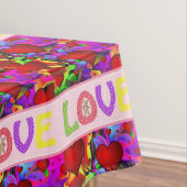 Valentinstag Teddy Bear Tischdecke (Beispiel)