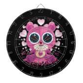 Valentinstag Teddybär Dartscheibe (vorne)