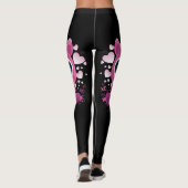 Valentinstag Teddybär Leggings (Rückseite)