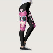 Valentinstag Teddybär Leggings (Rechts)