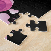 Valentinstag Teddybär Puzzle (Seite)