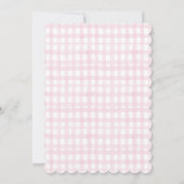 Valentinstag Tee Party bearbeitbare Einladung (Rückseite)