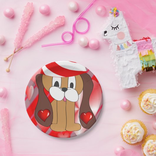 Valentinstag, Teller (Party)