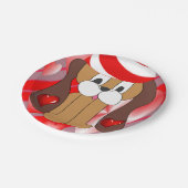 Valentinstag, Teller (Schrägansicht)