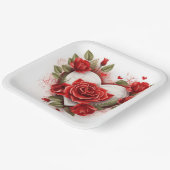 Valentinstag-Teller Serie 1-5 Pappteller (Gewinkelt)