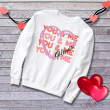 Valentinstag Text Herzlinie