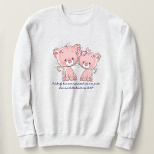 Valentinstag Thema Liebe Design Sweatshirt