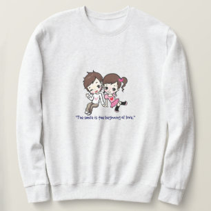 Valentinstag Thema Liebe Design Sweatshirt