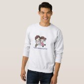 Valentinstag Thema Liebe Design Sweatshirt (Vorne ganz)