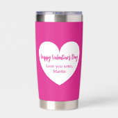 Valentinstag Thermobecher (Rückseite)
