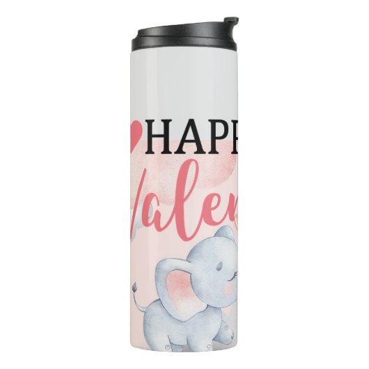Valentinstag Thermosbecher (Nach links gedreht)