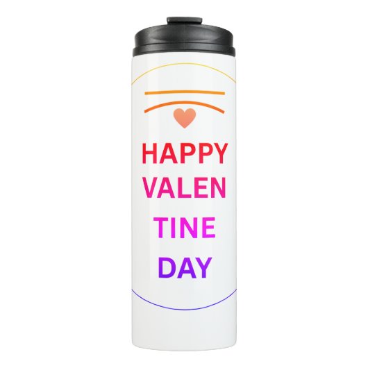 VALENTINSTAG THERMOSBECHER (Vorderseite)