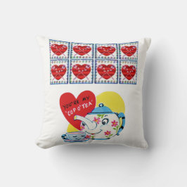 Valentinstag Throw Pillow Kissen