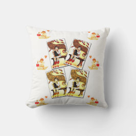 Valentinstag Throw Pillow Kissen