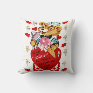 Valentinstag Throw Pillow Kissen
