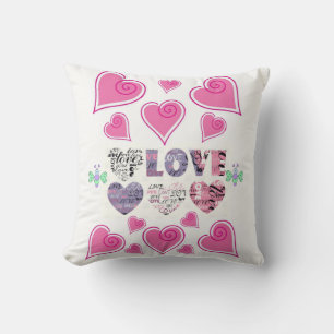 Valentinstag Throw Pillow Kissen