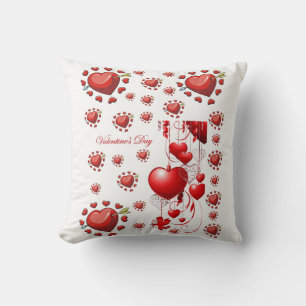 Valentinstag Throw Pillow Kissen