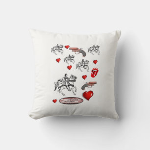 Valentinstag Throw Pillow Kissen