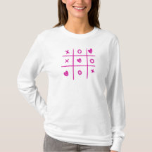 Valentinstag Tic Tac Toe Herzen Damen
