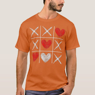 Valentinstag Tic Tac Toe Valentine Funny Liebe H T-Shirt