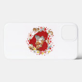 Valentinstag Tierische Liebe Case-Mate iPhone Hülle (Rückseite (Horizontal))