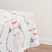 Valentinstag Tischdecke (Beispiel)