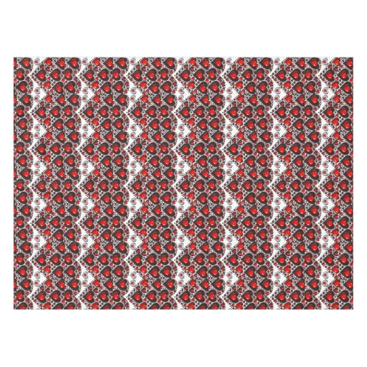 Valentinstag Tischdecke (Vorderseite (Horizontal))