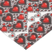 Valentinstag Tischdecke (Schrägansicht)