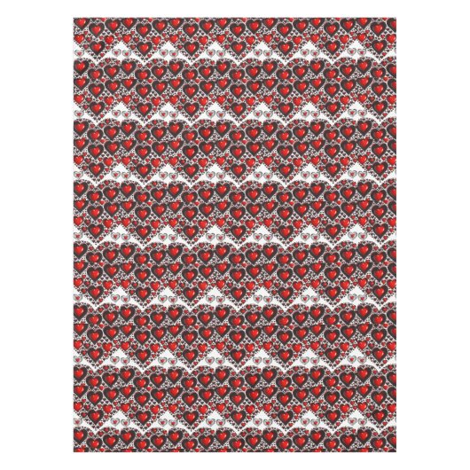 Valentinstag Tischdecke (Vorderseite)