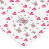 Valentinstag Tischdecke (Schrägansicht)