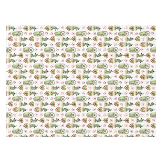 Valentinstag Tischdecke (Vorderseite (Horizontal))